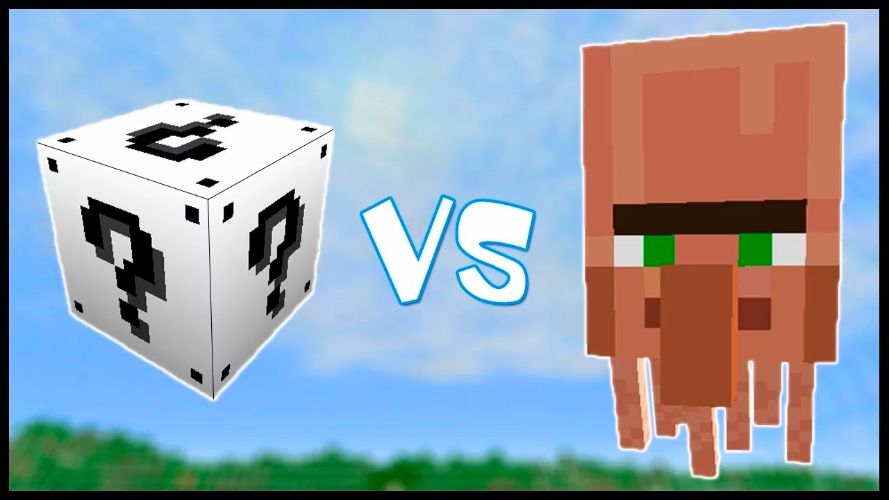 Белый Лаки Блок VS Житель Мутант! - Лаки Битва #1