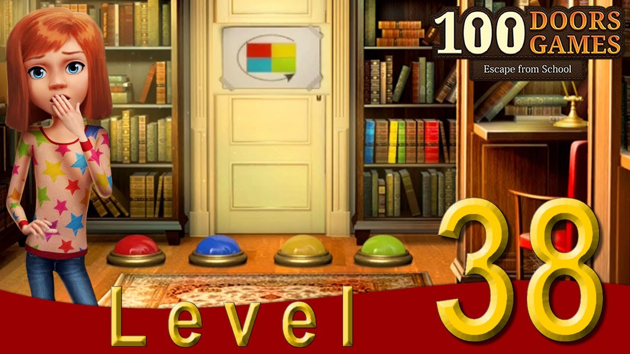 JOGO ESCAPE FROM SCHOOL - 100 DOORS GAMES | 100 PORTAS - LEVEL 38 | 100 дверей LEVEL 38 ✅
