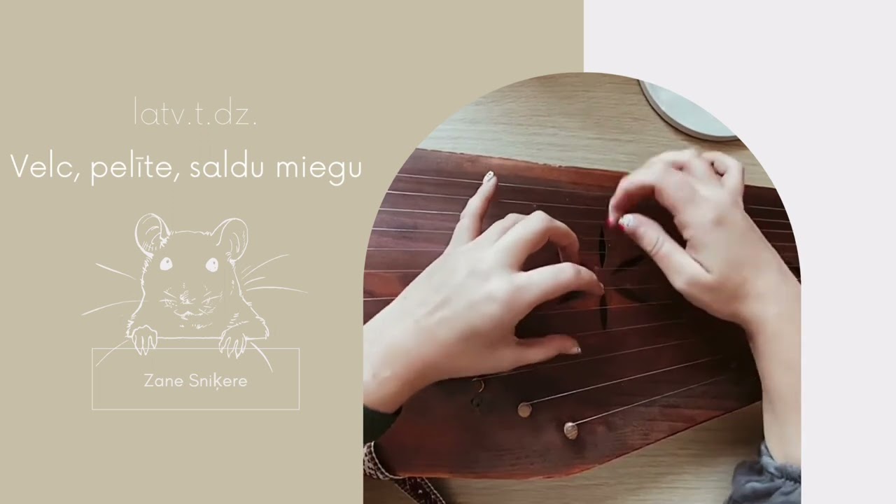 Velc, pelīte, saldu miegu // Z. Sniķere kokle
