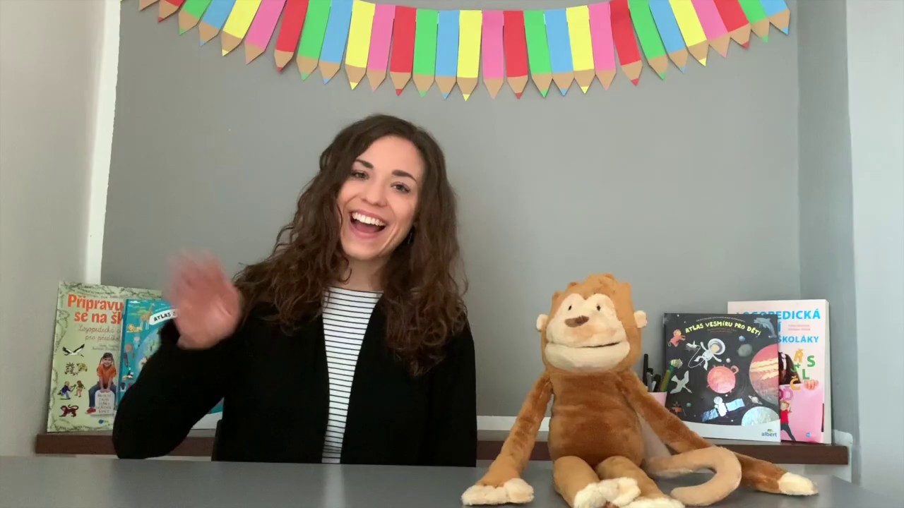 7. Monkey předškolák - slovní zásoba (řeč)