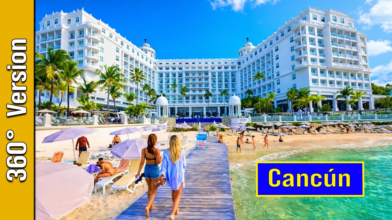 360° -  RIU Palace Las Americas in Cancún With a View of the Waves