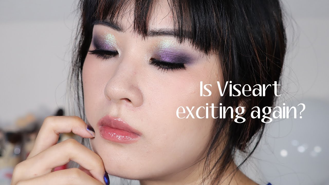 Viseart: Tyrian 🌌 finally a break from the boredom! ✨ smoky eye with a sprinkle of sparkle