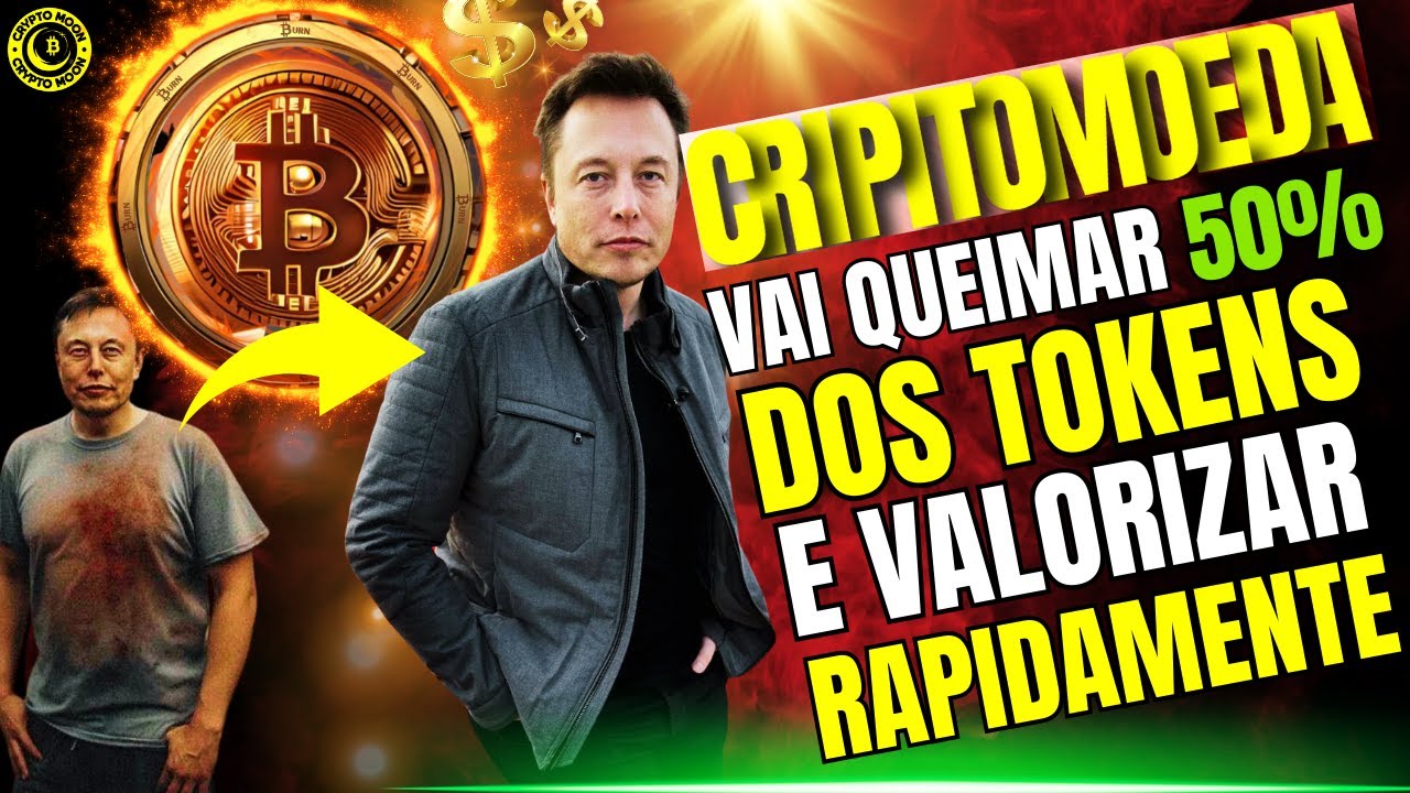 CRIPTOMOEDA VAI QUEIMAR 50% DOS TOKENS E EXPLODIR NO LAN&Ccedil;AMENTO | BITCOIN BURN | #btc