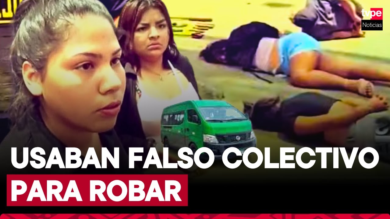 Caen Las Muñecas de la Mafia, el terror de pasajeros de Lima Este, con armas y municiones