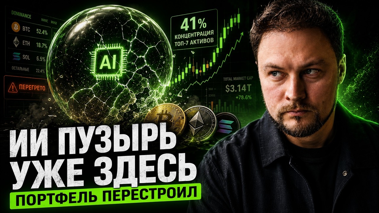 ИИ-пузырь уже здесь. Как я перестроил портфель