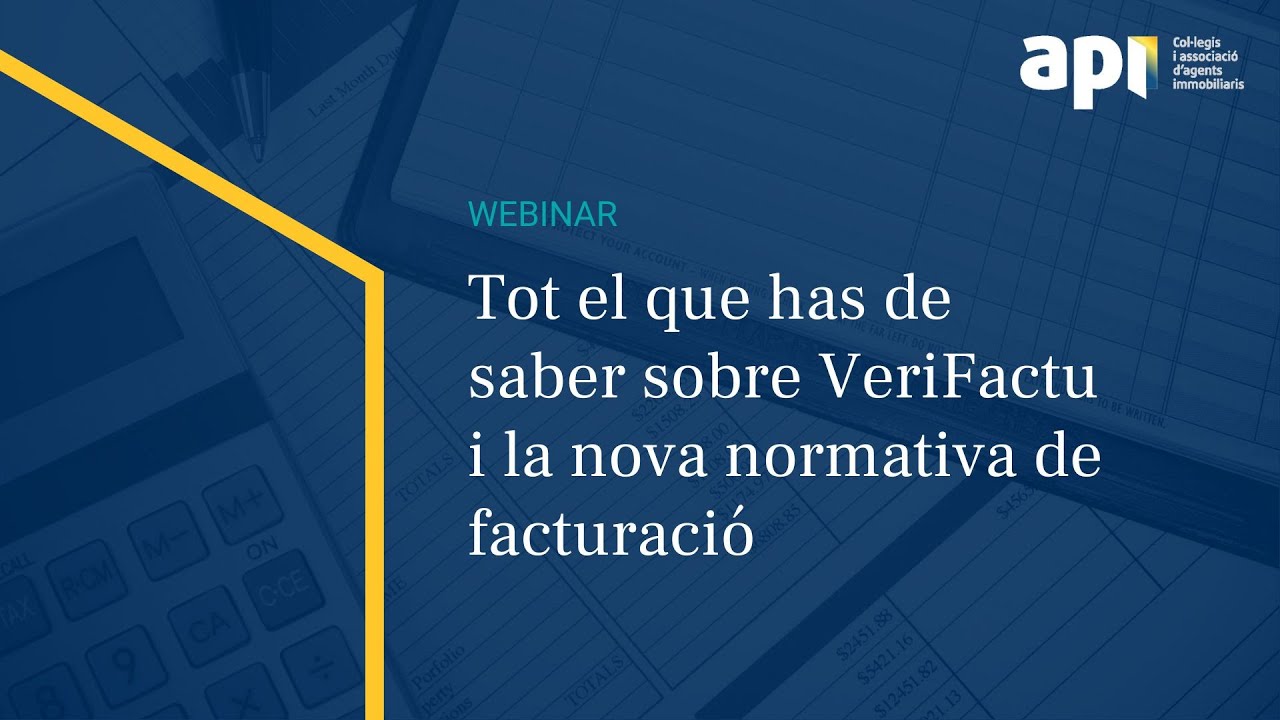 WEBINAR: Tot el que has de saber sobre VeriFactu i la nova normativa de facturació