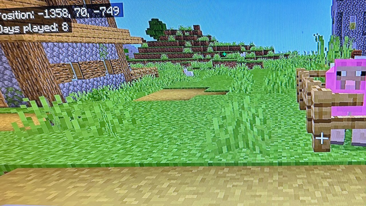 Day 3 of Minecraft found a very rare mob