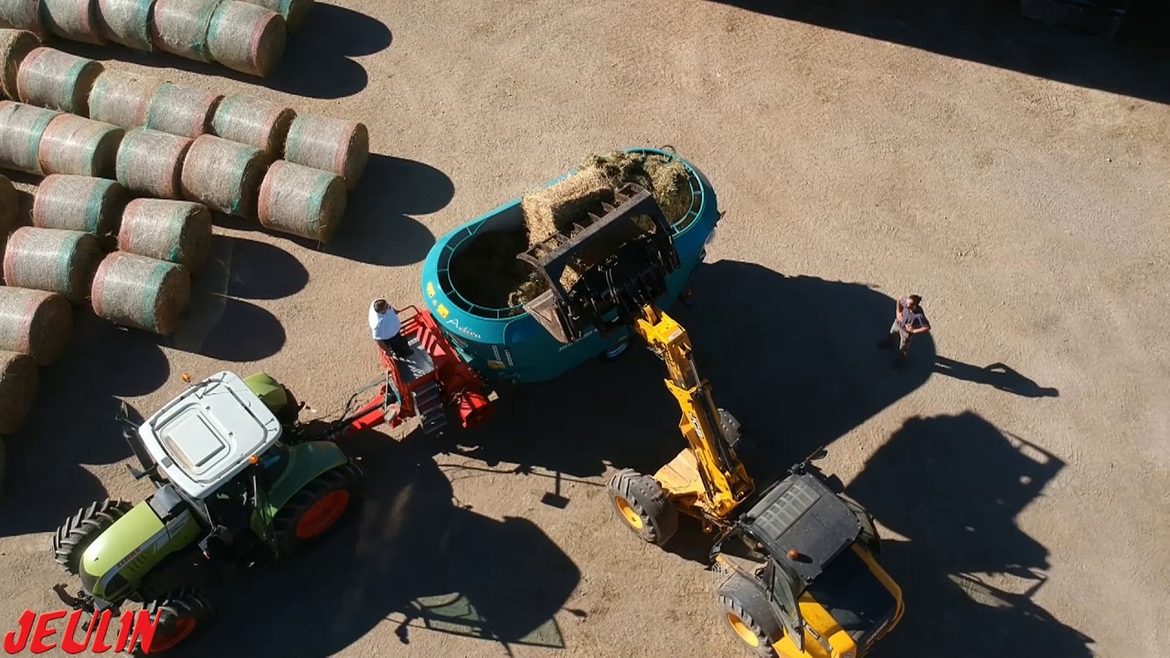 Mélangeuse vis verticales Activa 24 déchargement par vis - Jeulin
