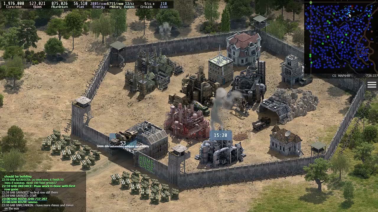 Combat Siege attacking level11 with 30 flaks, by RESISTANCE Alliance