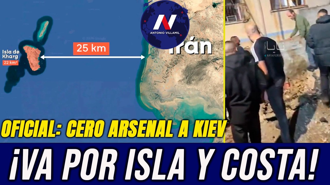 &iexcl;Trump alista su invasi&oacute;n! Isla y costa de Ir&aacute;n. Pent&aacute;gono hace oficial no mandar arsenal a Ucrania.