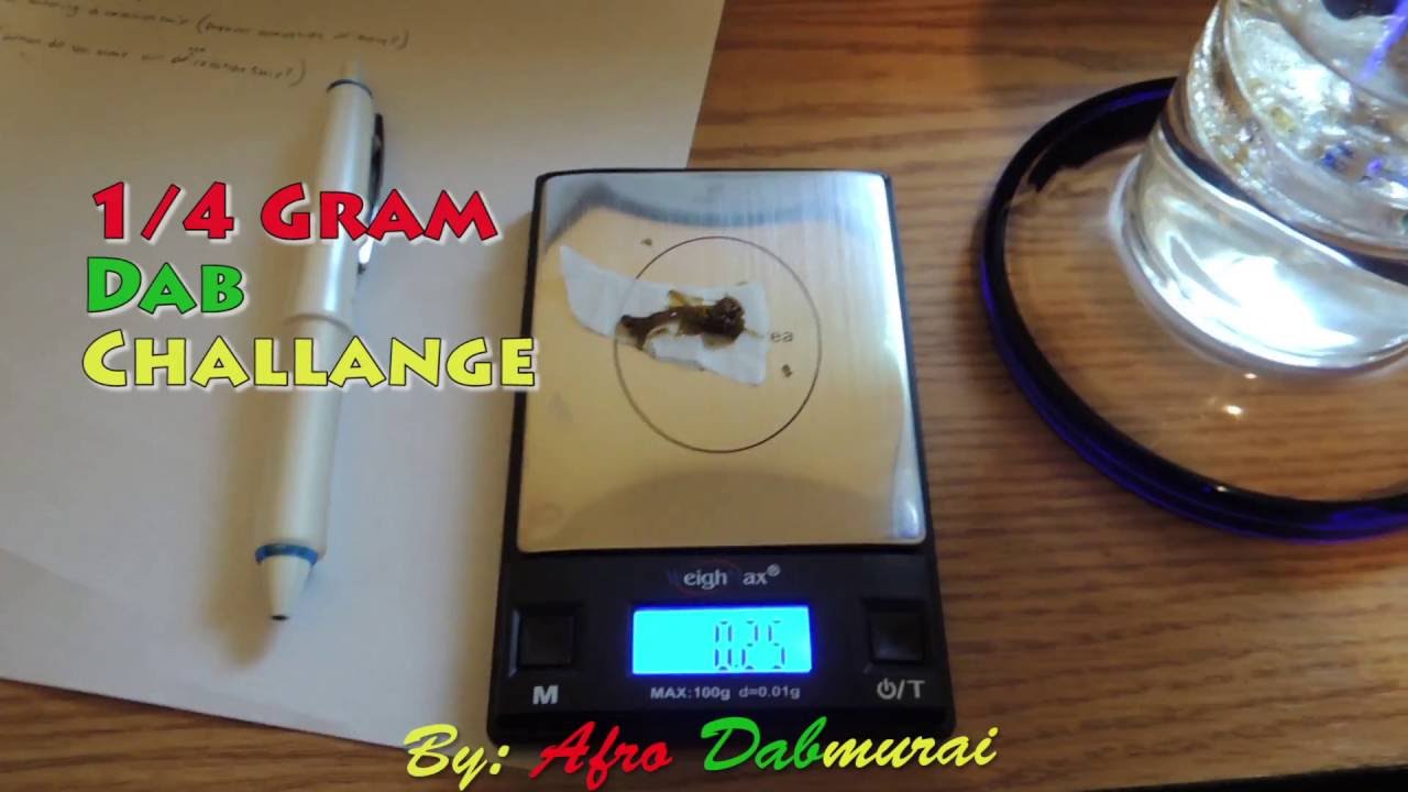 1/4 gram Dab attempt