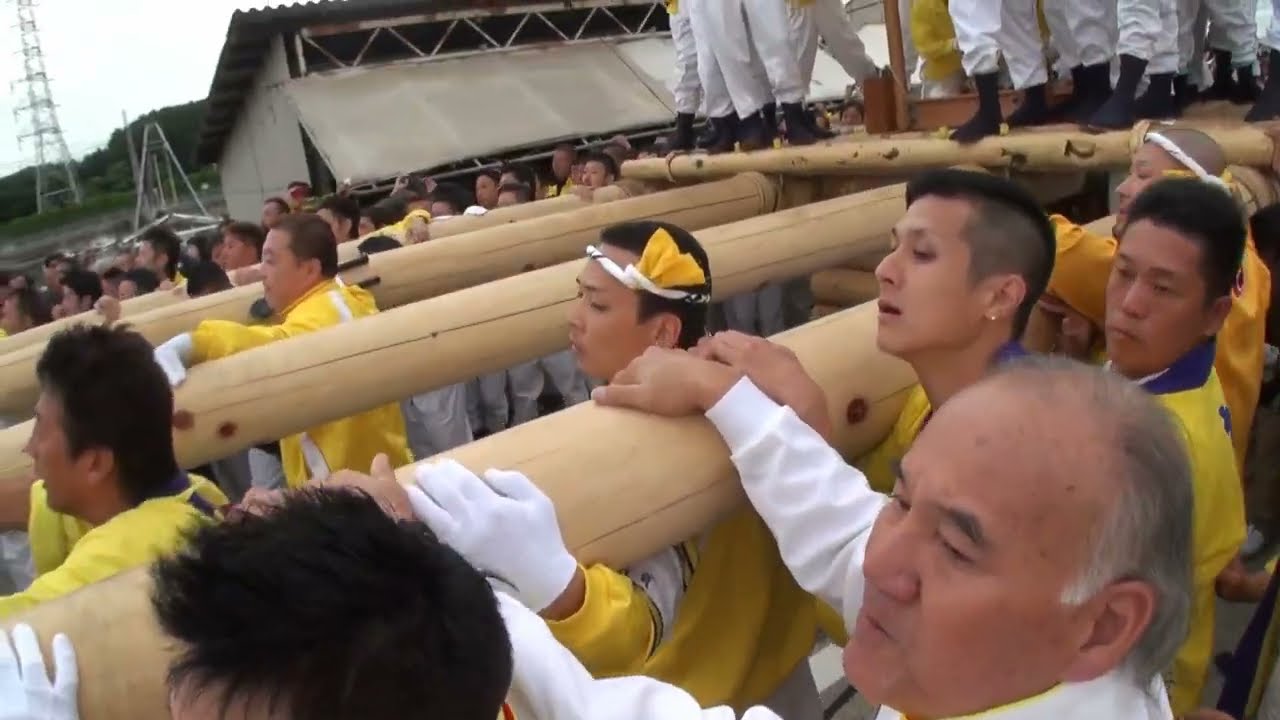 新居浜太鼓祭り　おい、チャレンジャーこいやあー！喧嘩特集SP2　平成25年　大江　VS　中須賀