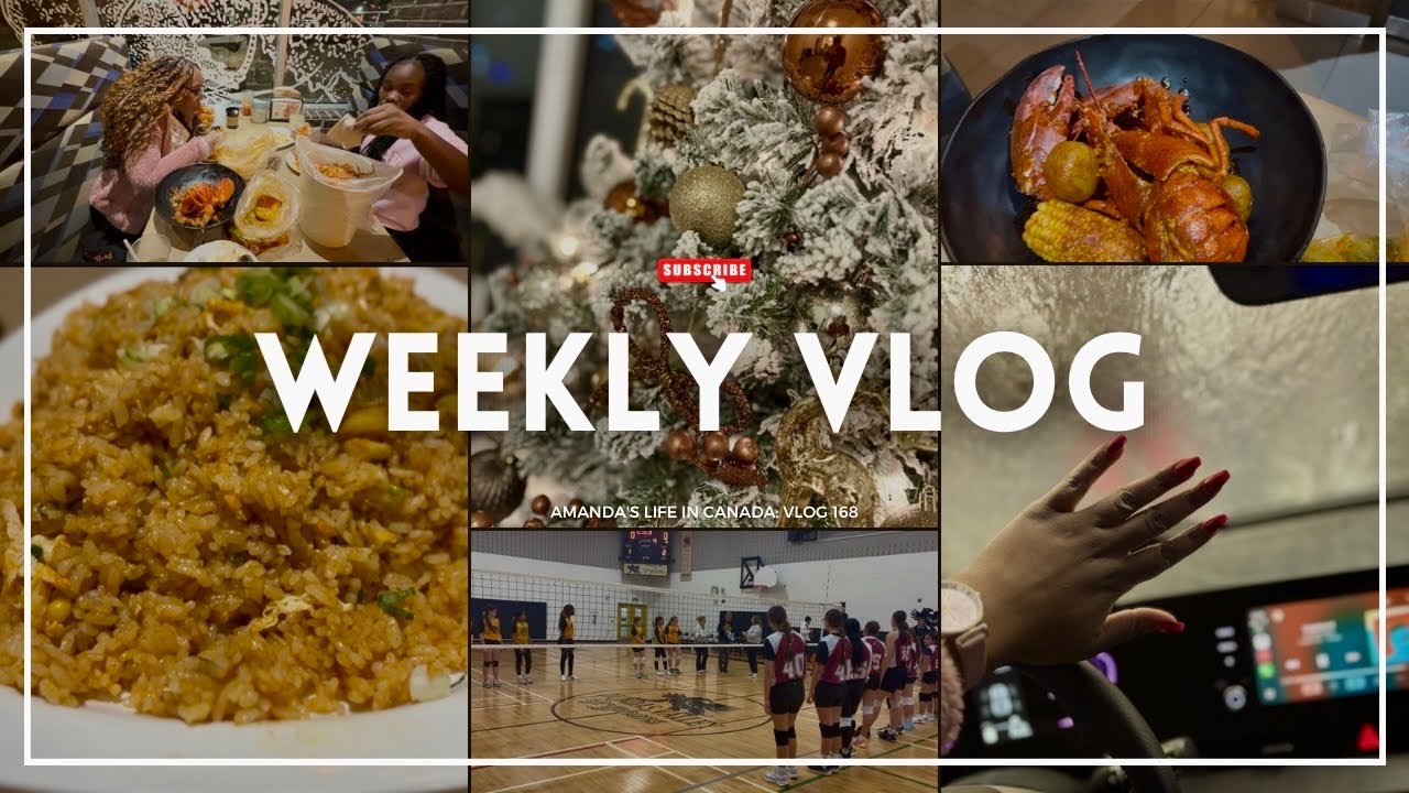 WEEKLY VLOG: Volleyball FINALS!! | Captain's Boil Is OVERRATED!! | Come Decorate With Me + More!!