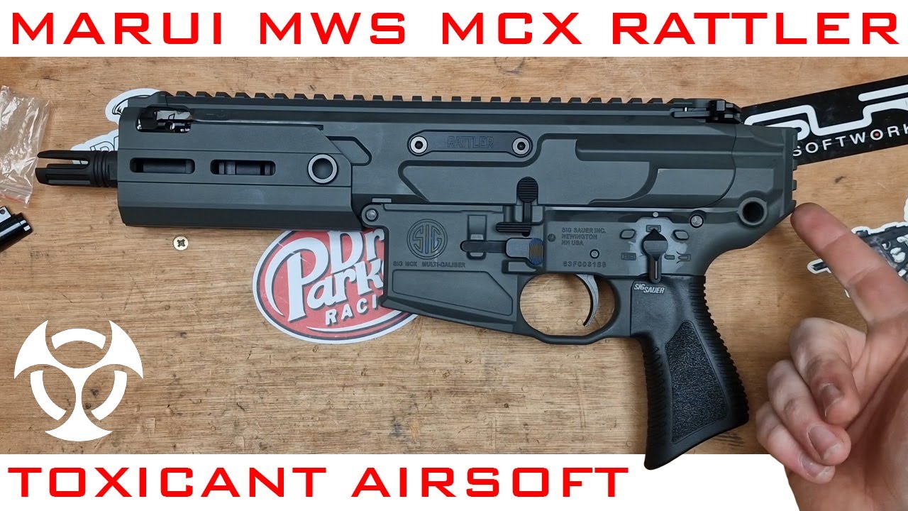 Toxicant Airsoft MWS MCX Rattler GBB Kit