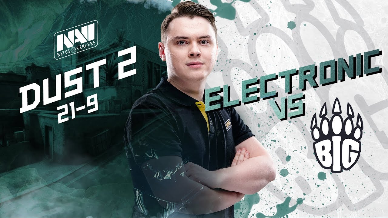 NAVI POV: electronic vs BIG @ FACEIT Major 2018