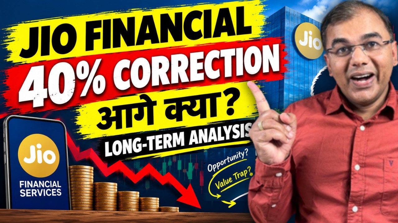 JIO Financial Share: What Next After a 48% Correction? | Long-Term Analysis