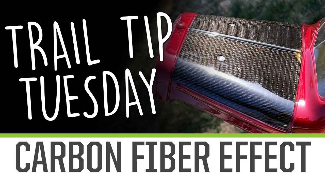 Trail Tip Tuesday: Painted Carbon Fiber Effect