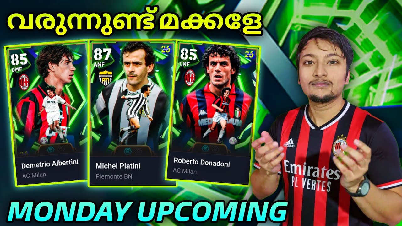 MONDAY EPIC EFOOTBALL UPDATE LIVE MALAYALAM #efootball #efootballmobile