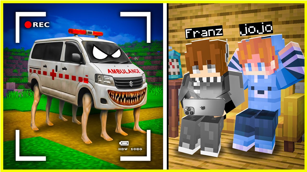 FRANZ & JOJO PANIK MELIHAT PENAMPAKAN ANOMALI AMBULANCE di MINECRAFT