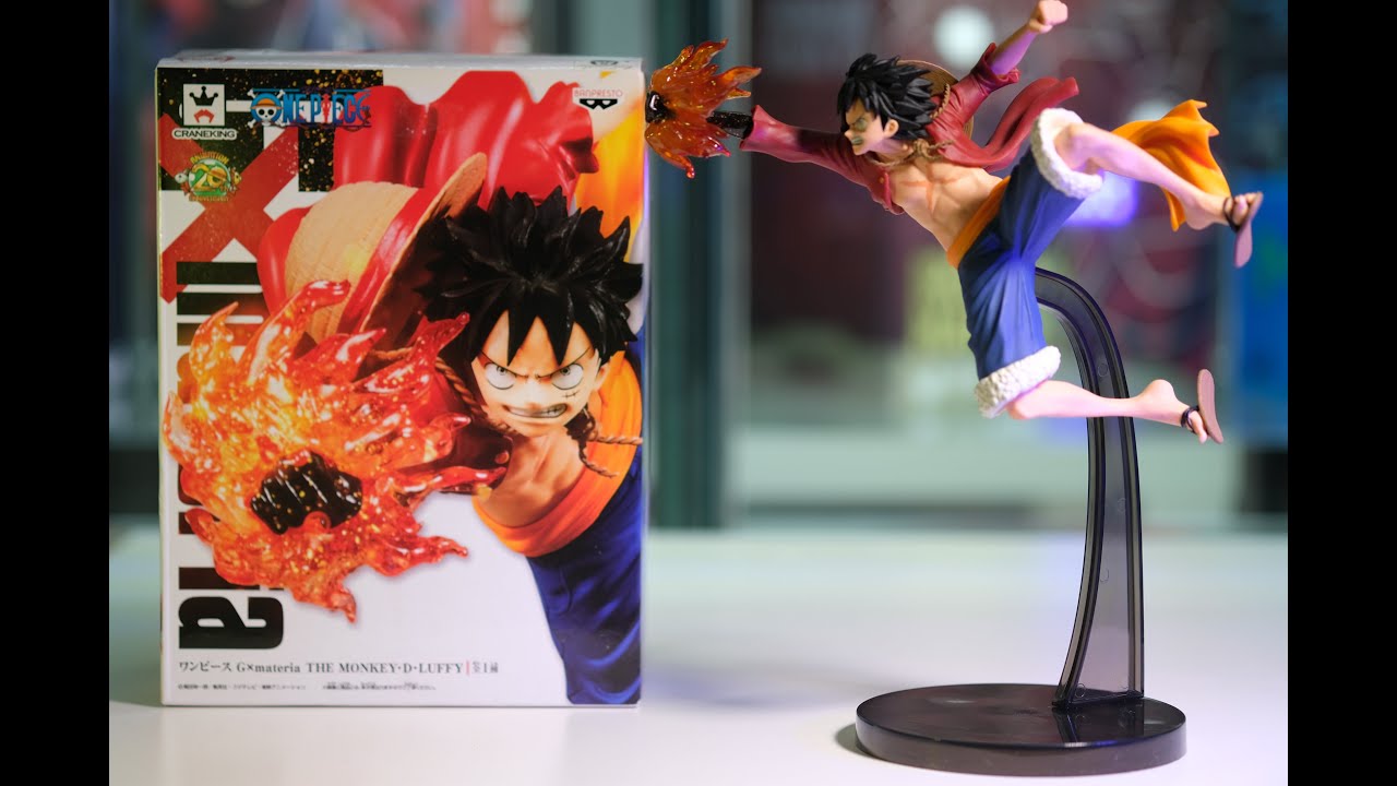 One Piece Monkey D. Luffy Banpresto GX Materia Figure Unboxing
