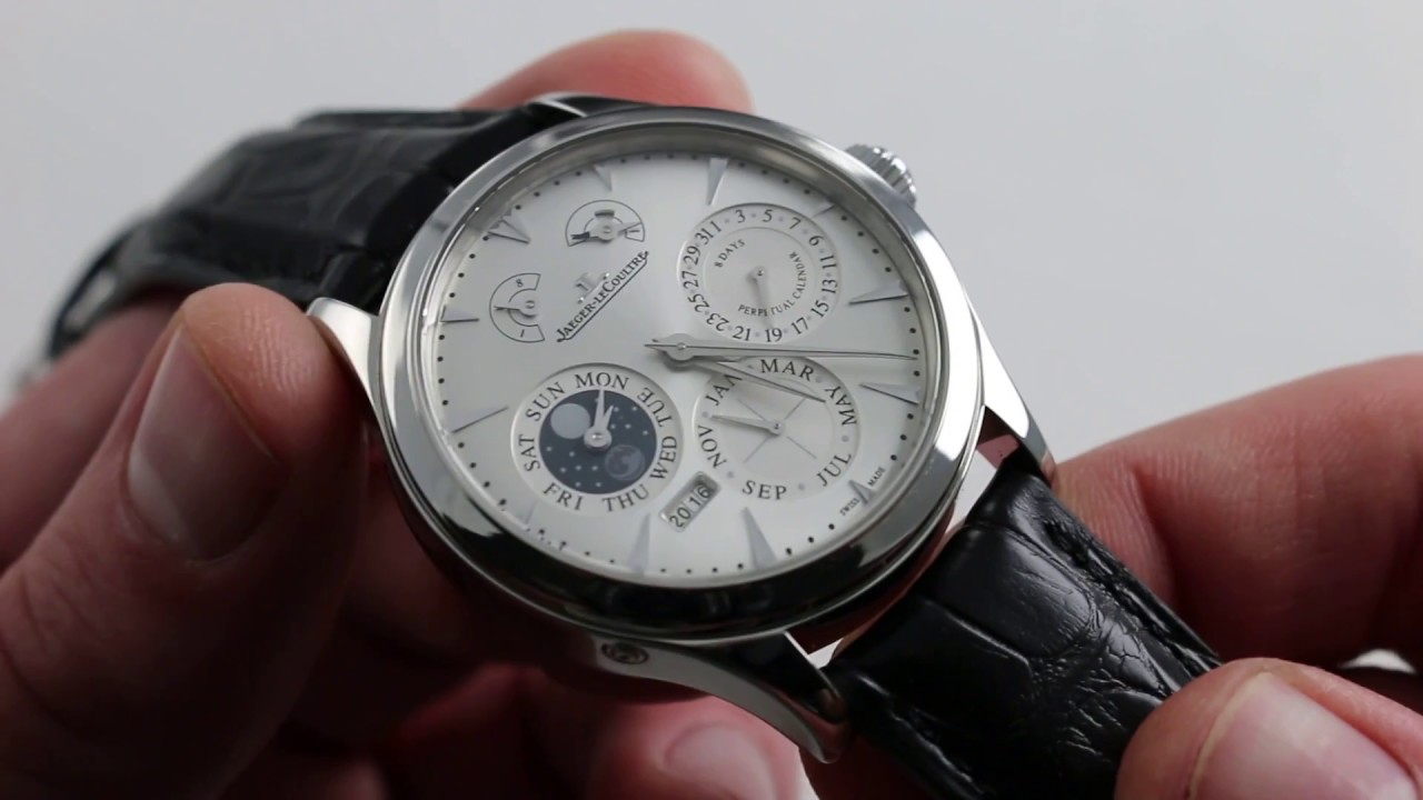 Jaeger-LeCoultre Master Eight Days Perpetual Luxury Watch Review