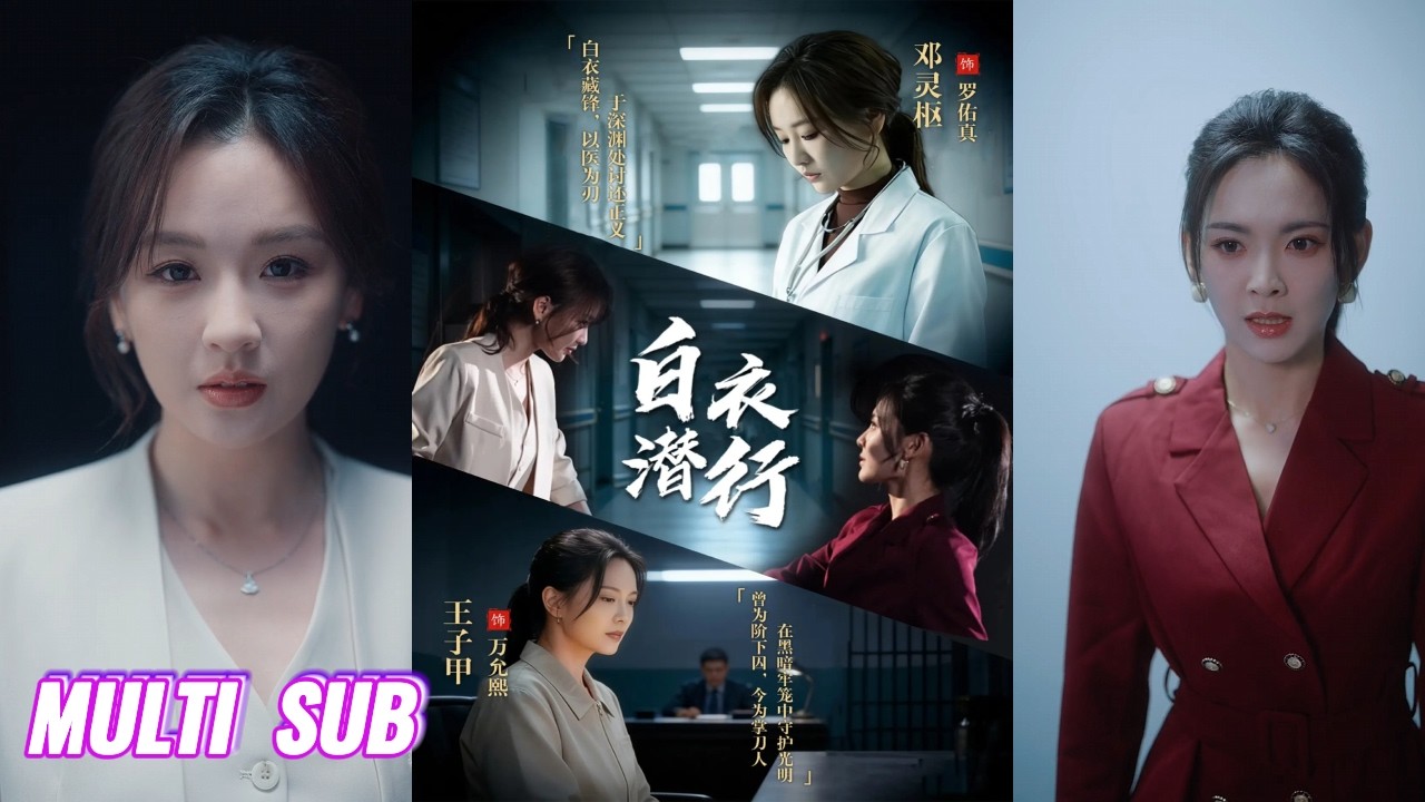 🔥🔥🔥【完整版】邓灵枢&王子甲《白衣潜行》她白衣藏锋，以医为刃，于深渊处讨还正义，她曾为阶下囚，今为掌刀人，却在黑暗牢笼中迷失，双A高智商对决，胜败终见分晓！#短剧 #完結 #蔓蔓書屋 #大结局