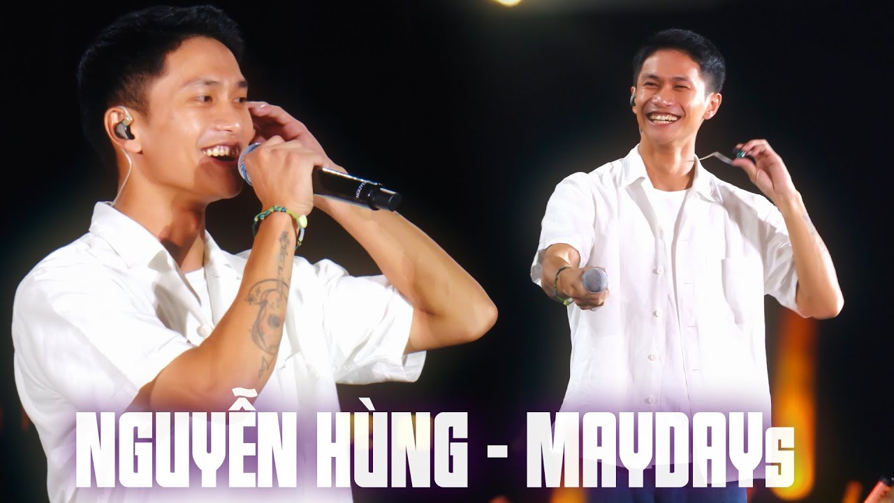 NĂM NGÓN BÀN TAY, PHÉP MÀU - Nguyễn Hùng, MAYDAYs | V Fest VTV 2025 | V Fest Thanh xuân rực rỡ