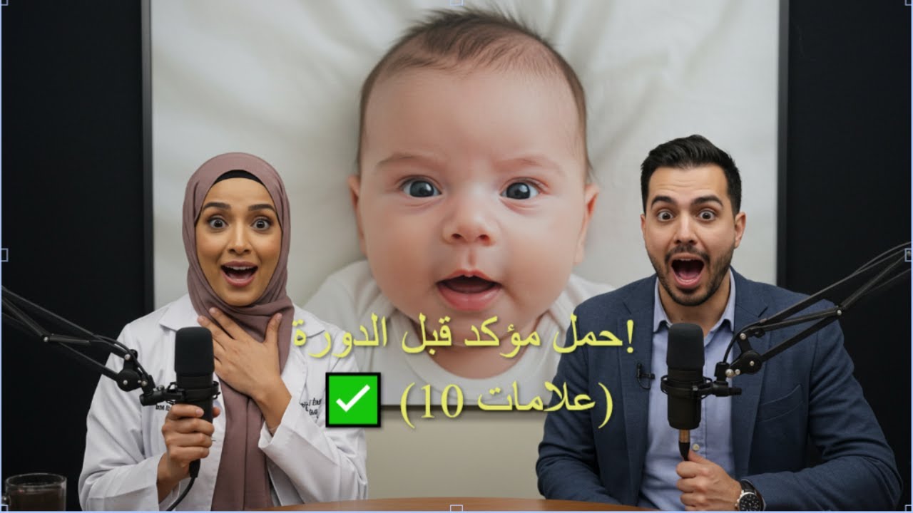 10 علامات تؤكد حملكِ 100% قبل الدورة! ✅ (بدون فحص!)