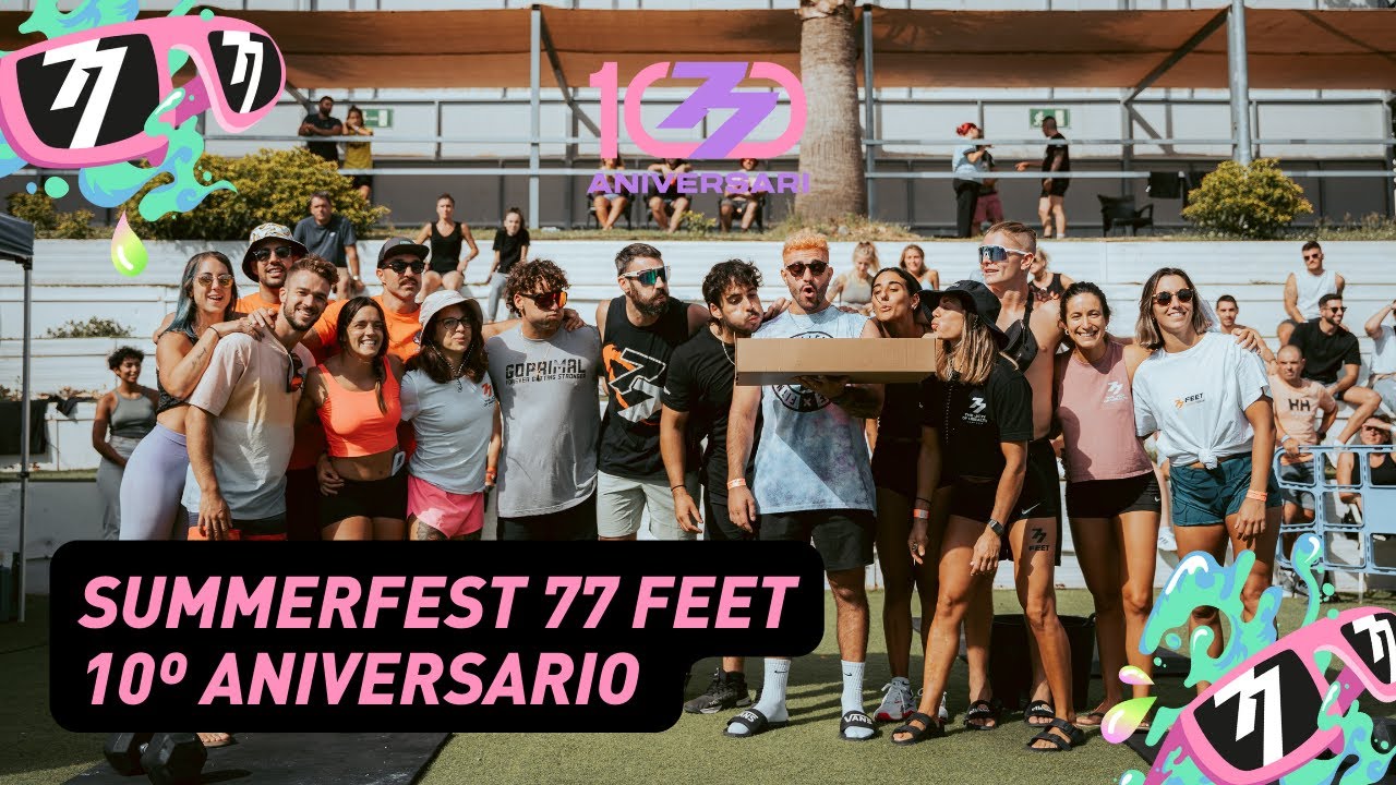 SUMMERFEST 77 FEET 2023, 10º ANIVERSARIO