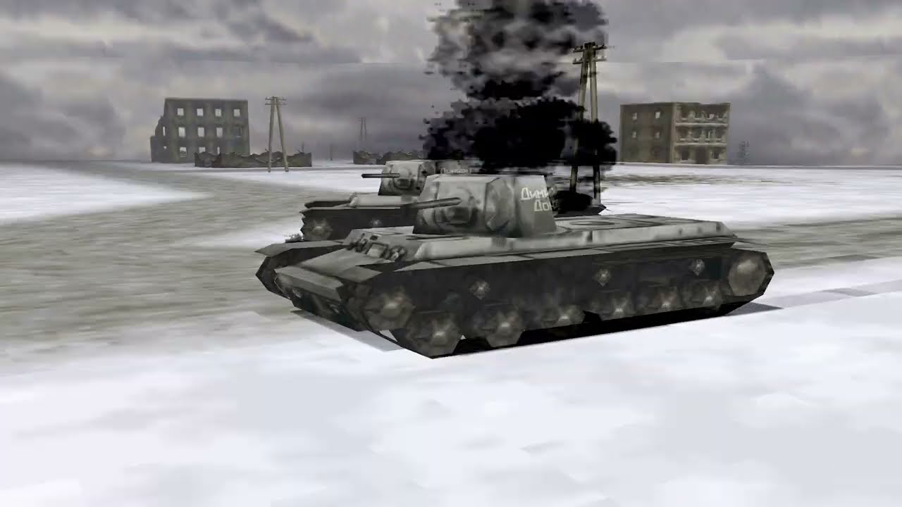 Panzer Front [PS1] (1999) - Витебск, Германия (Миссия 3-10) (Историческая техника)