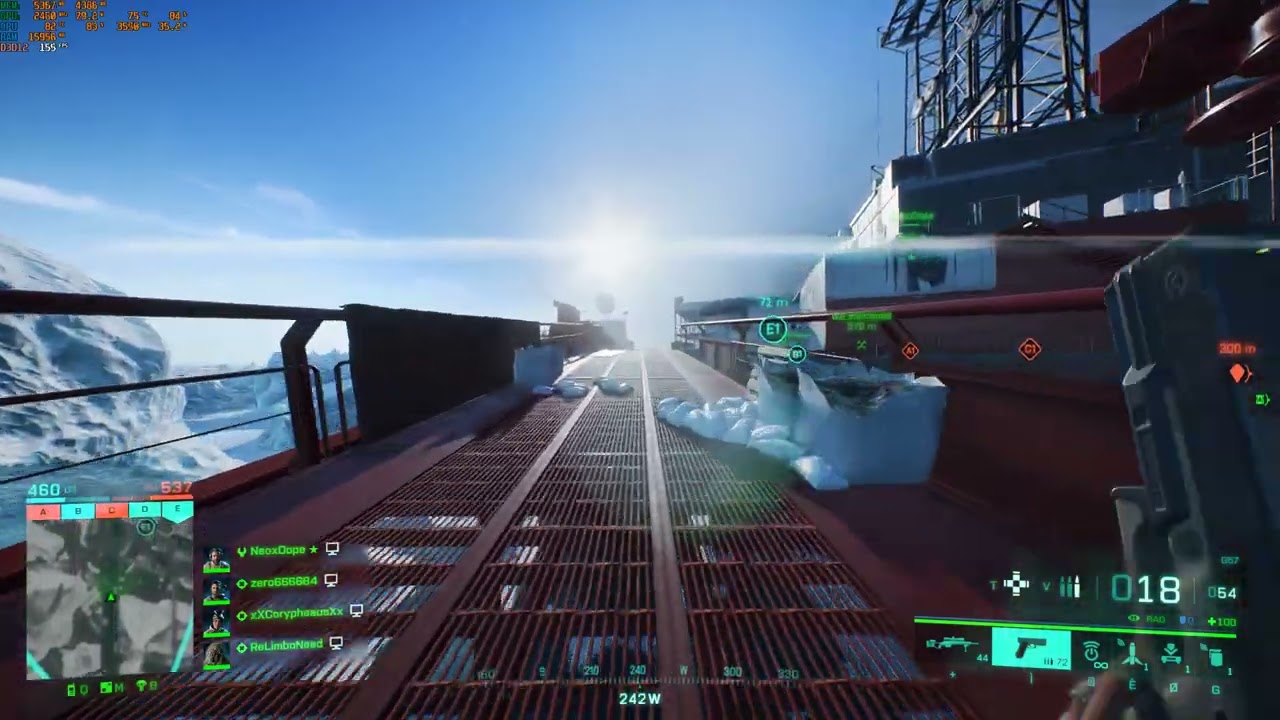 ASUS TUF A15 2023 RTX 4060 test in 1440p /Battlefield 2042