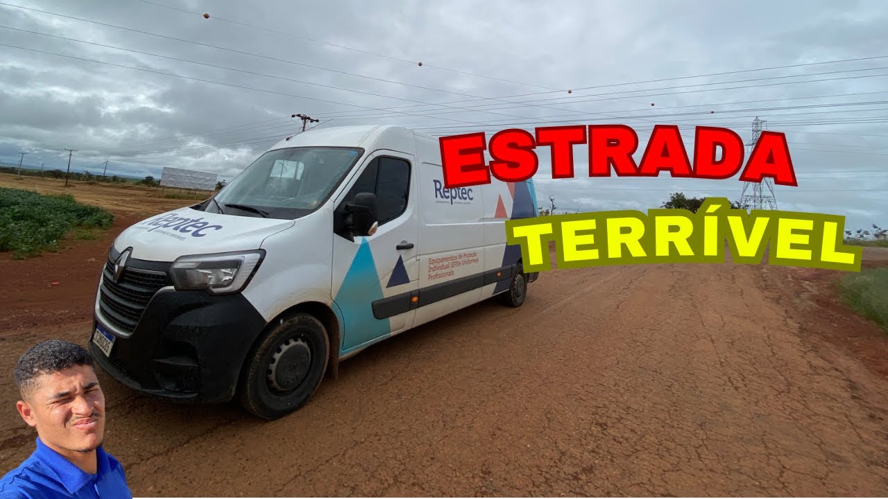VAN SOFRENDO: ESTRADA CHEIA DE BURACO ATÉ A FAZENDA 😓