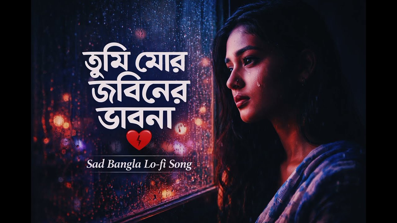 তুমি মোর জীবনের ভাবনা | Sad Bangla Lo-fi Song