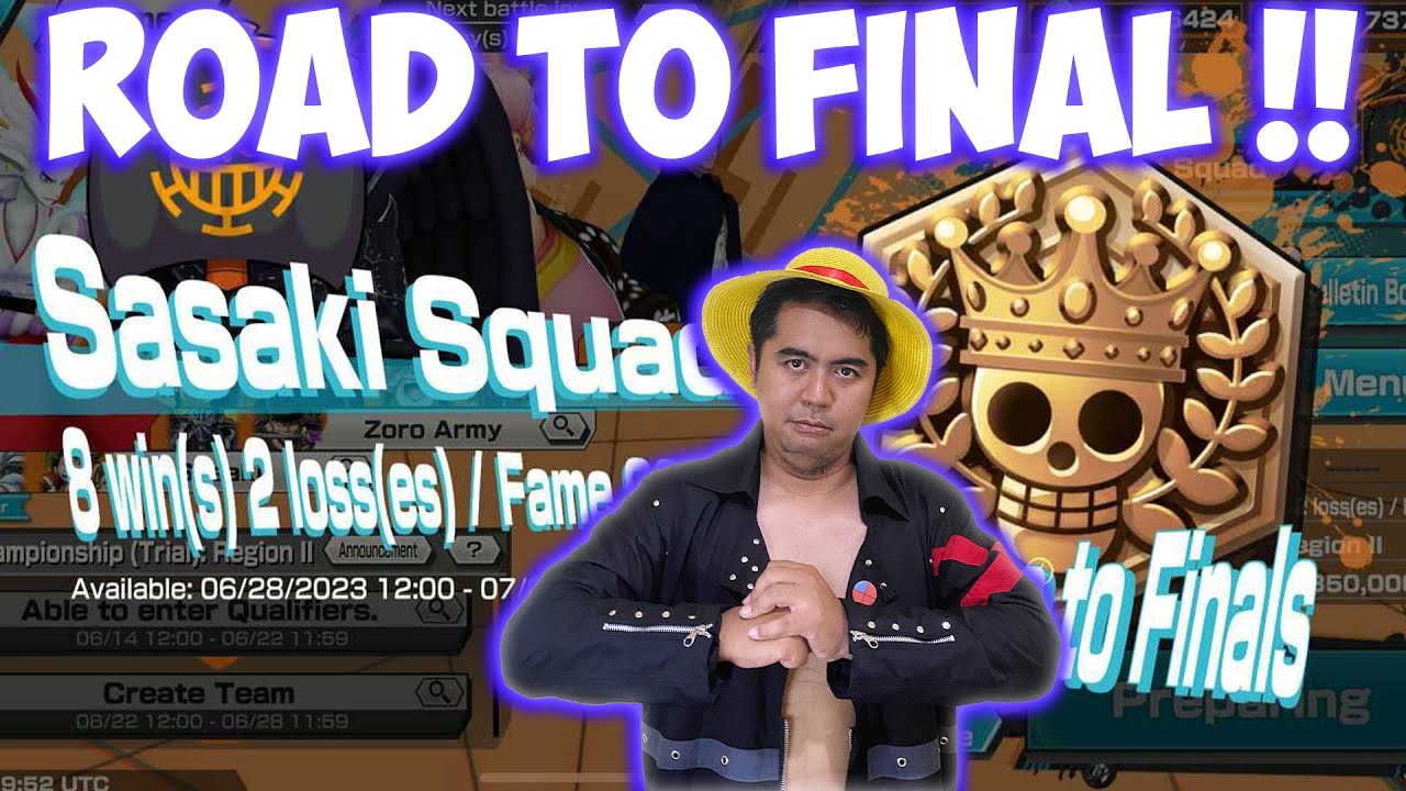 Seru Parah !!! Perjalanan Sasaki Squad Menuju Final Champions 🔥🔥 - One Piece Bounty Rush
