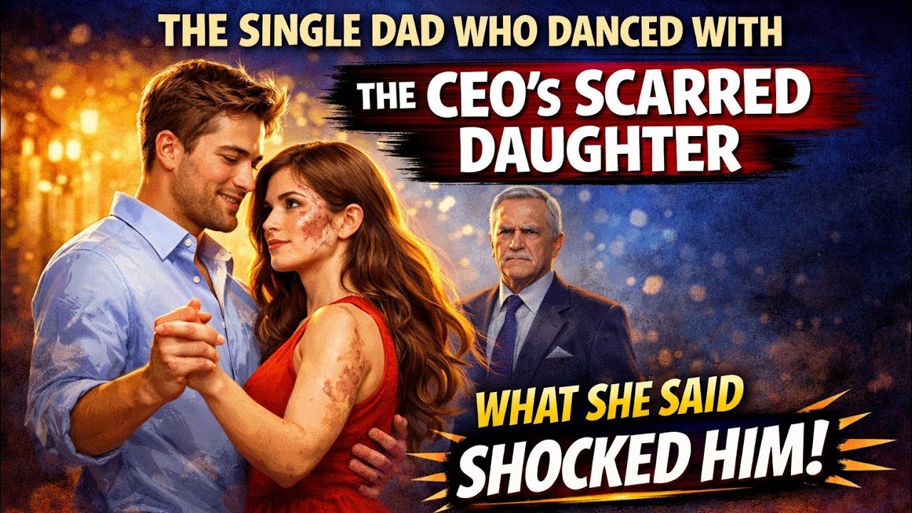 📕The Single Dad Who Danced With the CEO’s Scarred Daughter — What She Said Shocked Him