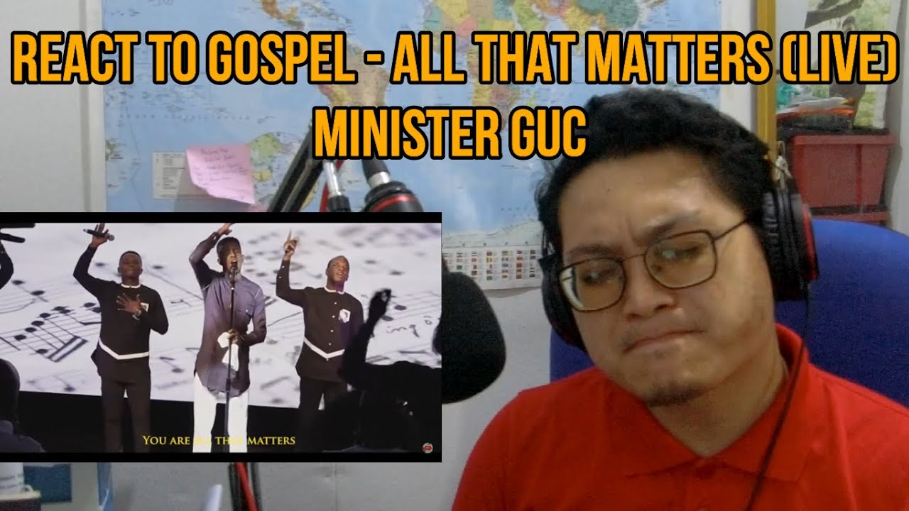 Minister GUC - All That Matters (LIVE) | Asian React to African Gospel