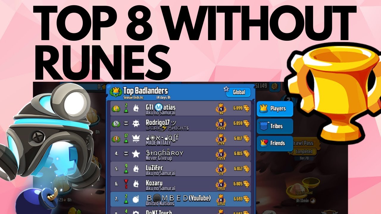 No Runes Climbing(Partial) 1v1 gameplays