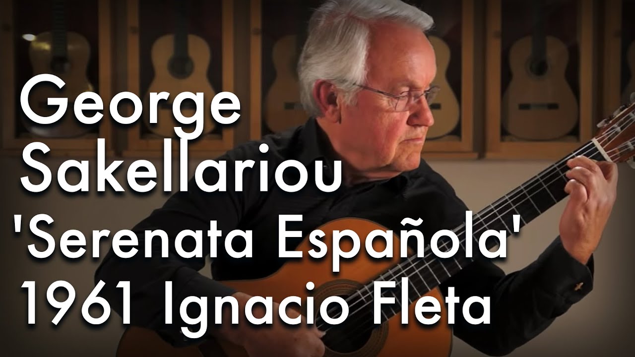 Malats 'Serenata Española' played by George Sakellariou