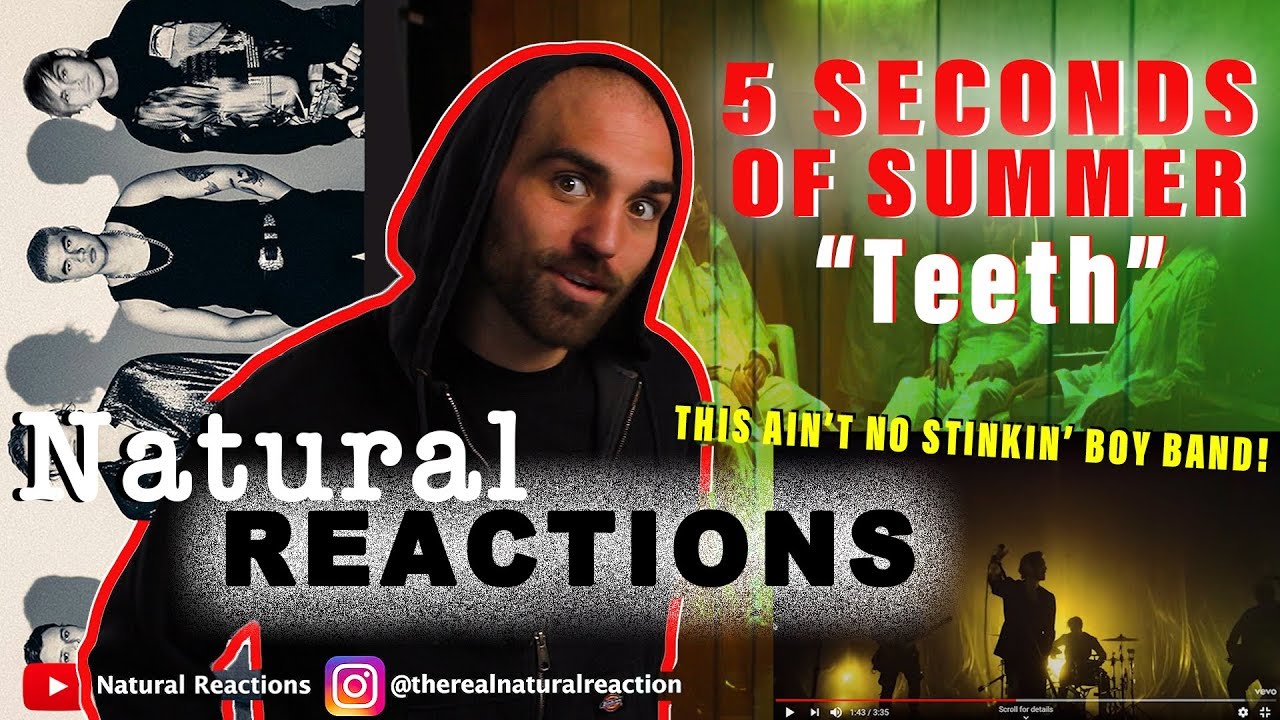 5 Seconds of Summer - Teeth (Live From The Vault) REACTION