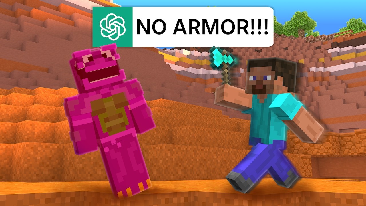 Minecraft Player VS AI