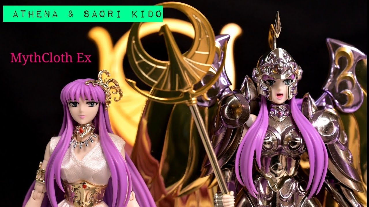 Nuevo set MythCloth Ex ATHENA & SAORI KIDO 20 aniversario  Divine Saga Premium Set