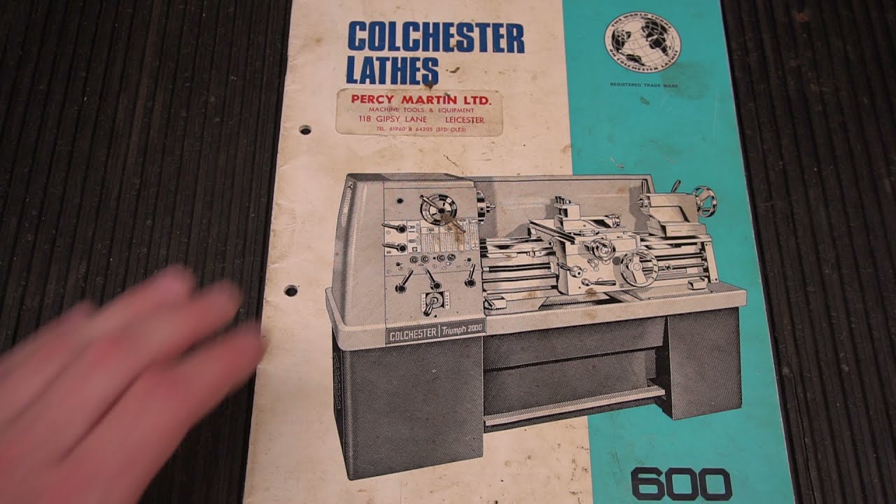 Colchester Triumph 2000 drejebænk fra 1986