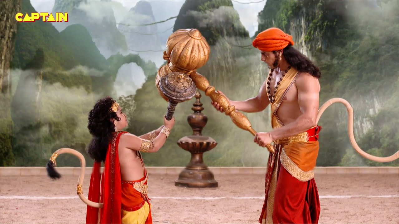 देखिये क्यों करना पड़ा बाल हनुमान को अपने ही पिता से युद्ध || महाबली हनुमान भाग.126