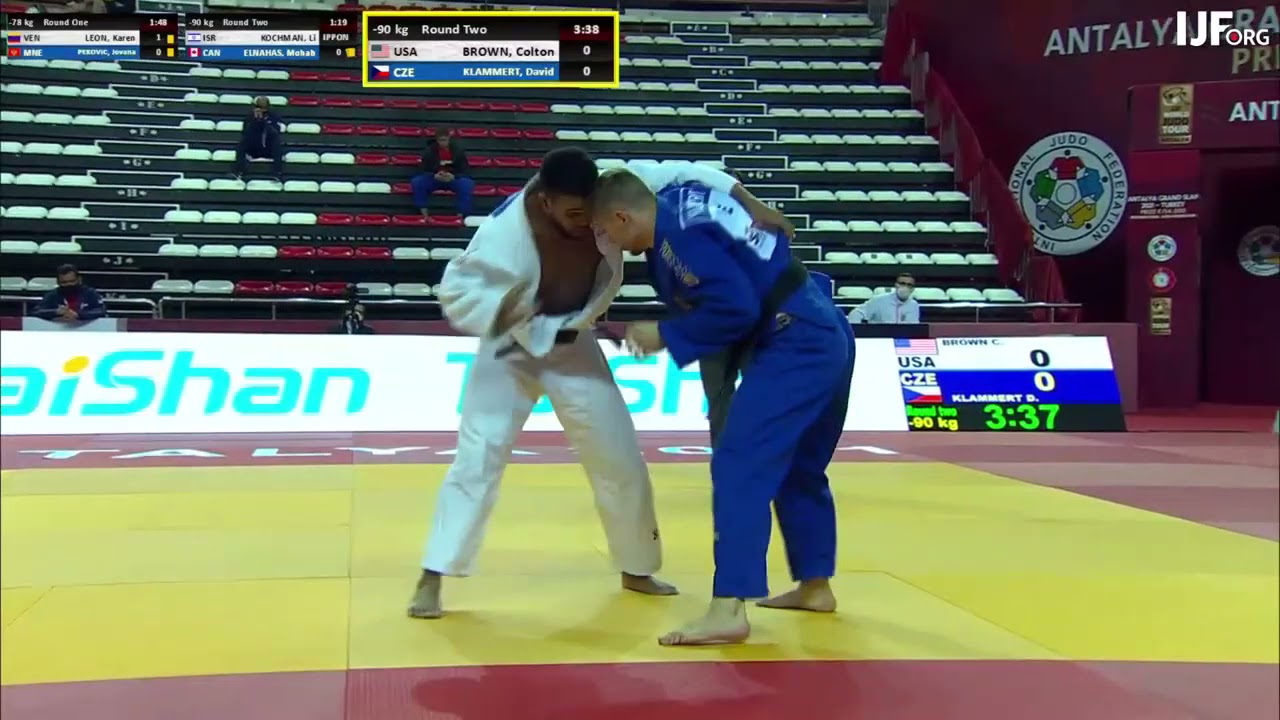 2021 Antalya 2 K 90 kg Brown Colton USA vs  Klammert David CZE