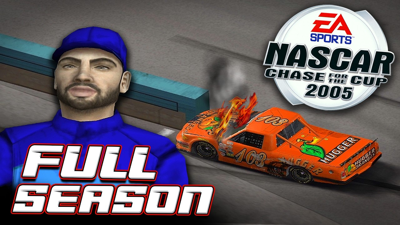 I Raced a FULL Season of Career Mode in NASCAR 2005: Chase for the Cup