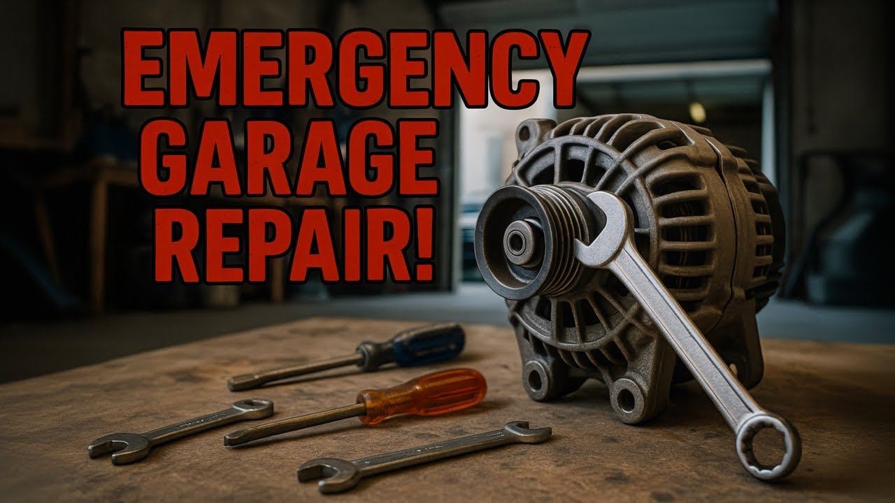 Emergency Garage Repair: Sorento Alternator Pulley Failure – DIY or Die Trying 😂
