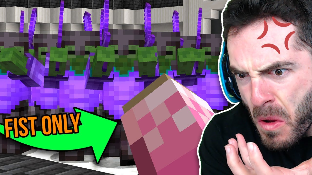 Minecraft But I Must Rage Quit To Win