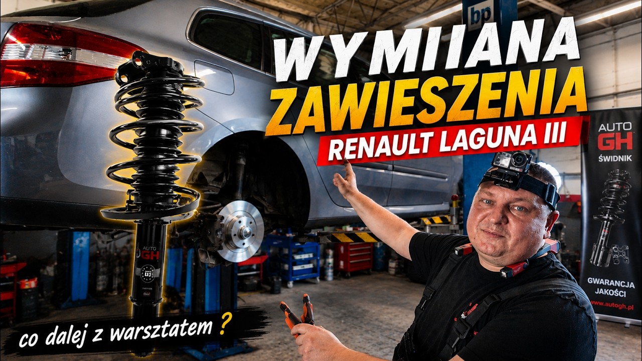 Kr&oacute;lowa lawet Wymiana kompletnego zawieszenia AUTO GH + TIPS