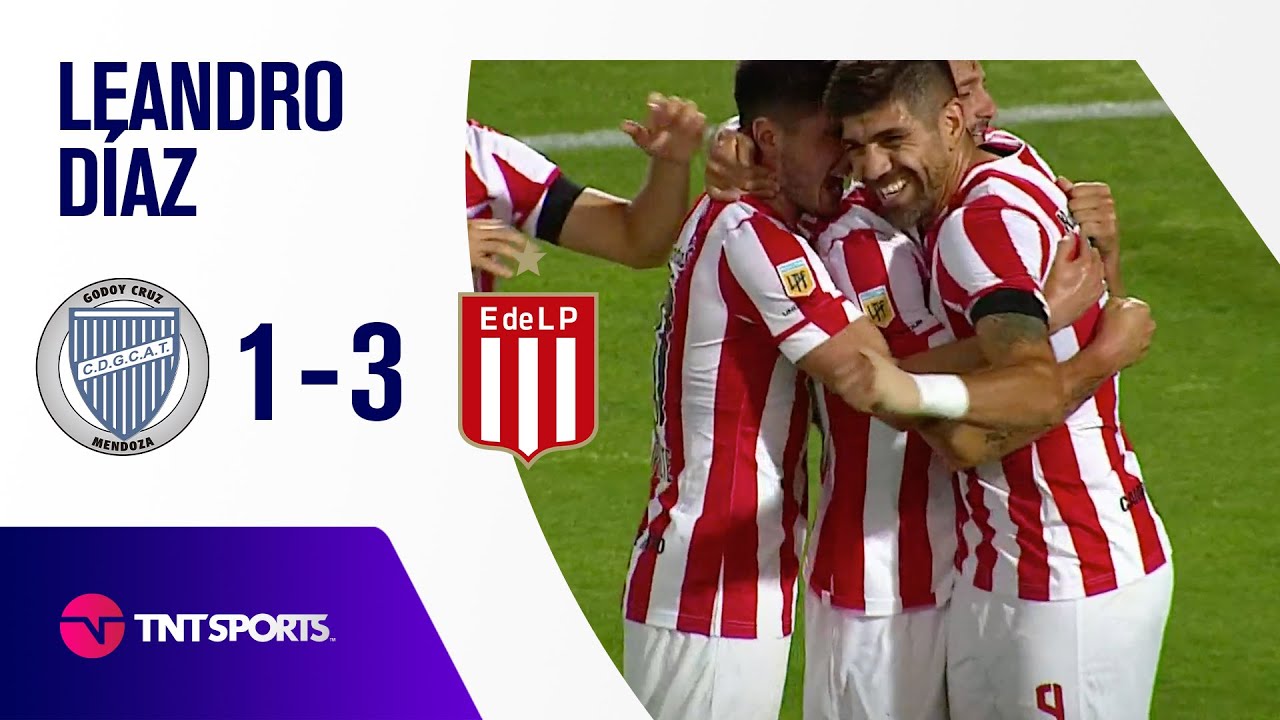 ¡LEANDRO DÍAZ GENERÓ UN PENAL Y LO CAMBIÓ POR GOL! ⚽ | Godoy Cruz 1-3 Estudiantes