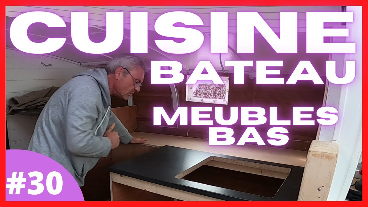 CUISINE BATEAU , les meubles bas